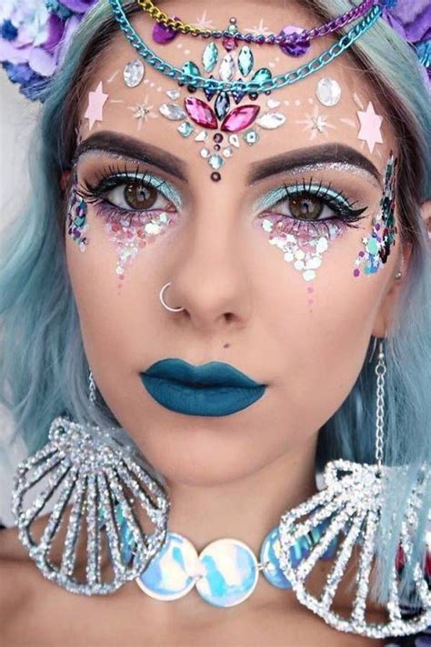 Diese super schönen Karneval Schminkideen werden dich begeistern | Carnival make-up, Carnival ...