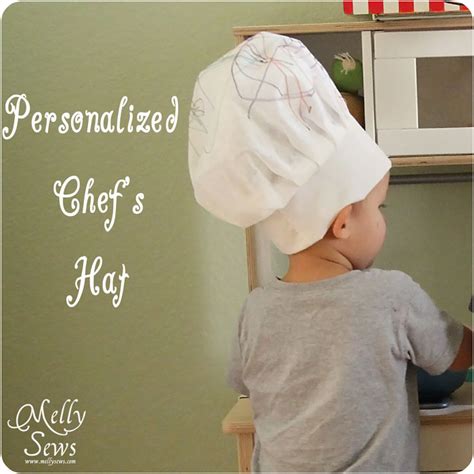 Personalized Chef Hat Tutorial - Melly Sews