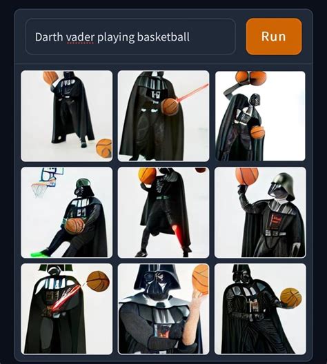 Darth vader playing basketball Run - iFunny