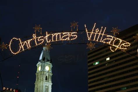 The Christmas Village in Philadelphia