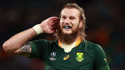 RG Snyman confirms he will choose Springboks over Munster