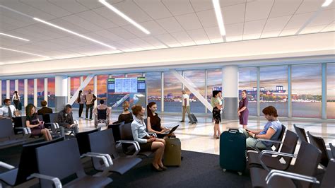 Renderings Revealed for LaGuardia Airport's New Delta Terminal - New York YIMBY