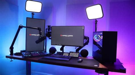 The ULTIMATE Streaming Setup - Desk & Studio Tour - YouTube