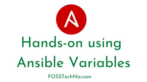 Ansible Variables with Examples