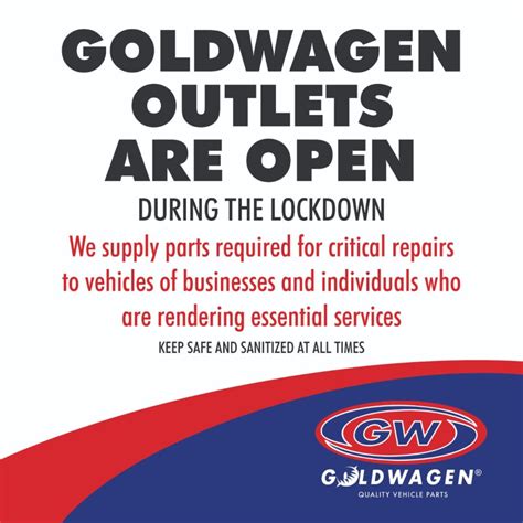 Goldwagen - Suppliers Of Quality Vehicle Spares