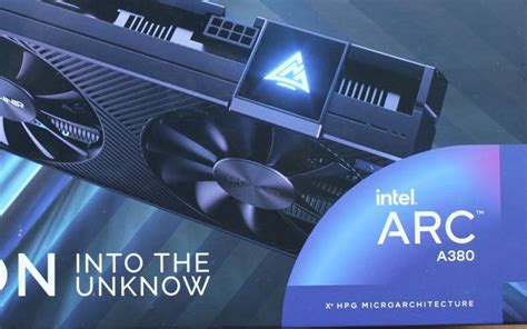 Intel Arc A380 - first look at Intel discrete graphics card