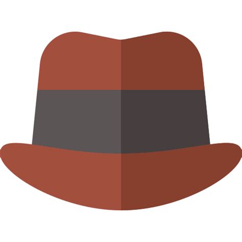 Detective hat Basic Rounded Flat icon