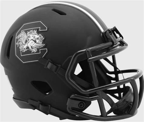 South Carolina Gamecocks Mini Speed Football Helmet ECLIPSE