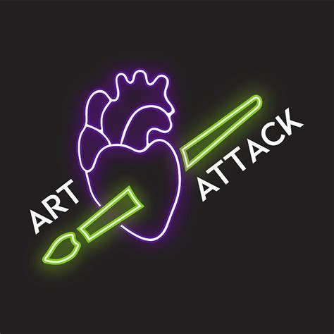 Art Attack Logo Digital Art by Hailey Kadolph - Pixels