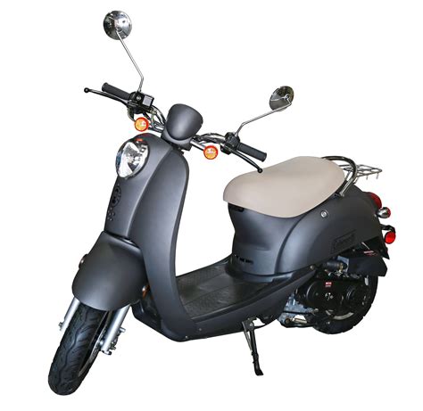 Coleman Powersports 49cc Gas Powered Scooter Moped – Gray – Walmart ...