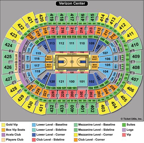 Verizon Center Tickets | Events seating chart | TicketCity