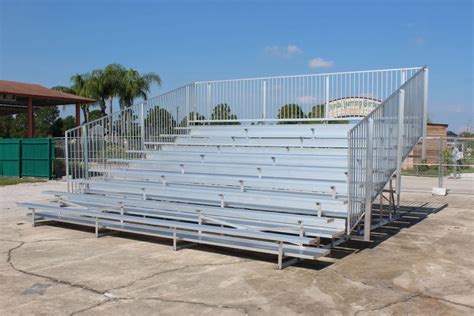 Aluminum Bleachers for Rental - Southeastern Seating