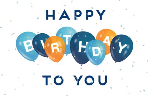 Animated Happy Birthday Balloons GIF | GIFDB.com