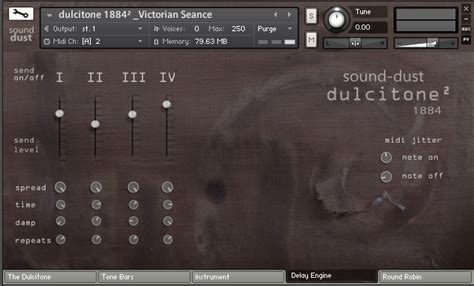 dulcitone 1884² by Sound Dust - Keyboard