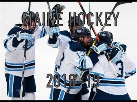 MAINE HOCKEY | 2018-19 Season Preview - YouTube