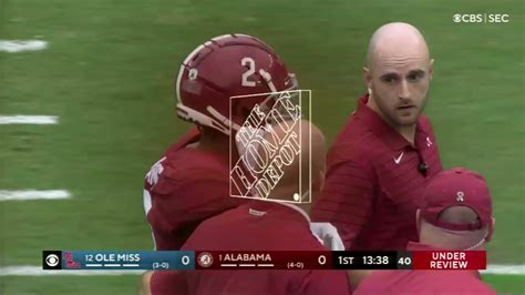 2021 Alabama vs Ole Miss