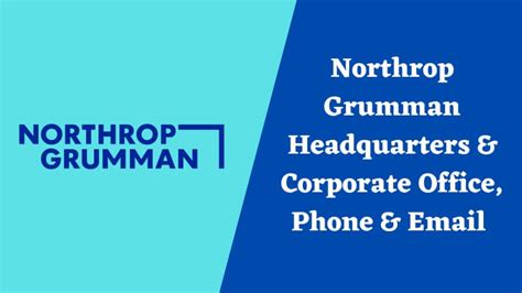 Northrop Grumman Headquarters & Corporate Office, Phone & Email Address