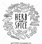 Spices Coloring Template Pages Spice Sketch Page sketch template