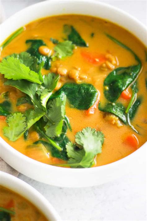 Turmeric Soup with Lentils | Easy Vegan Lunch or Dinner Recipe