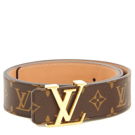 LOUIS VUITTON Monogram LV Initiales 40MM Belt 100 40 117452