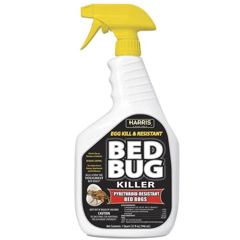 Harris 32 oz. Ready-to-Use Egg Kill and Resistant Bed Bug Killer-BLKBB-326 - The Home Depot