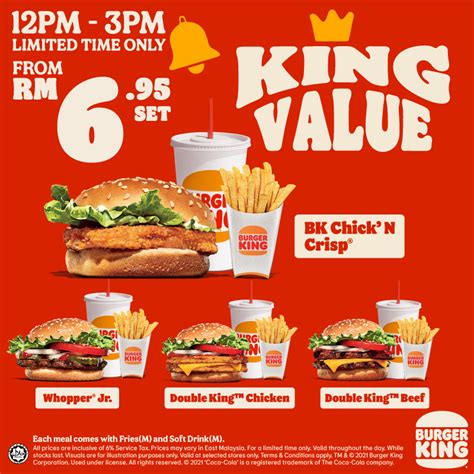 Burger King M'sia Rolls Out NEW King Value Sets Starting From RM6.95 Only - KL Foodie