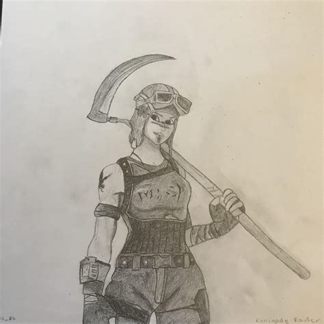 Worked on my Renegade Raider drawing a bit. Anymore feedback would be ...