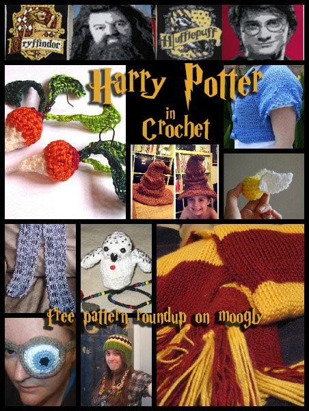 Accio Potter Patterns! Free Crochet Patterns Inspired by Harry Potter