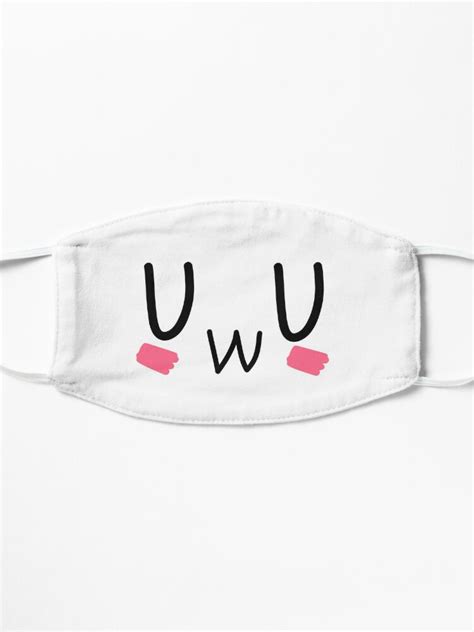 "UwU mask" Mask for Sale by kasidit99 | Redbubble