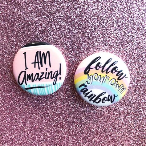 Button Pin Set Backpack Pins 1 Inch Pins Pinback Button - Etsy