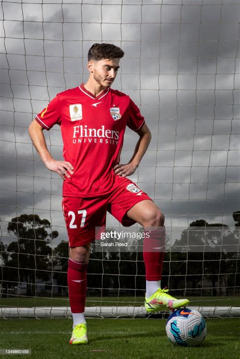 Josh Cavallo of the Adelaide United A-League Men's team poses during... News Photo - Getty Images