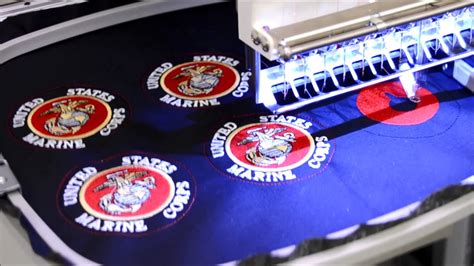 1 of 2: Mass-Producing patches with your HAPPY embroidery machine - YouTube