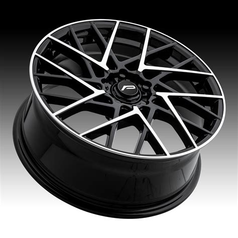 Pacer 793MB Sequence Machined Black Custom Wheels Rims - 793MB ...