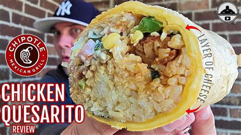 Chipotle® Chicken Quesarito Review! 🐔🌯🧀 | SECRET MENU? | theendorsement - YouTube