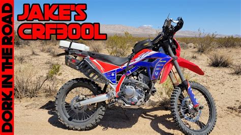 I Rode Jake the Garden Snake's Honda CRF300L Off Road in the Mojave Desert - YouTube