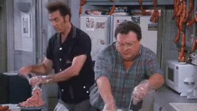 Seinfeld Sausage Party GIF - Sausage Makingsausage Seinfeld - Discover ...