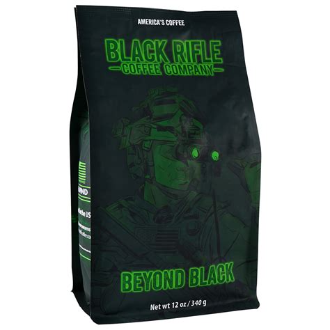 Black Rifle Coffee Company Beyond Black 2.0 Ground 12oz Bag Dark Roast ...