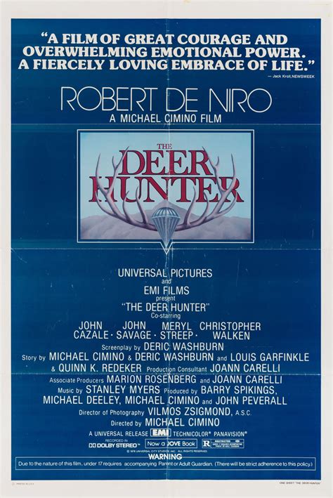 The Deer Hunter Original 1978 U.S. One Sheet Movie Poster - Posteritati Movie Poster Gallery