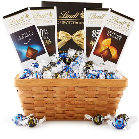 Lindt Dark Chocolate Gift Basket - Buy Gifts Online- Free Dubai Delivery – The Perfect Gift Dubai