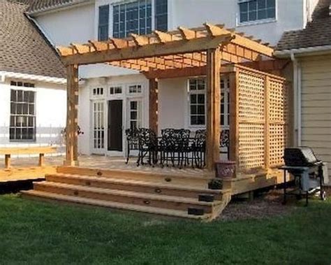 Covered Deck and Pergola Roof Design Ideas 21 | Pergola, Pergola with roof, Backyard patio