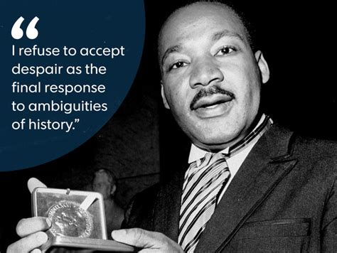 Martin Luther King Jr. quotes from Nobel Peace Prize speech