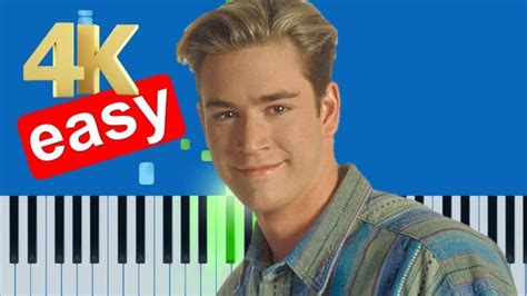 Saved By The Bell Theme Song (Slow Easy) Beginner Piano Tutorial 4K | Piano tutorial, Theme song ...