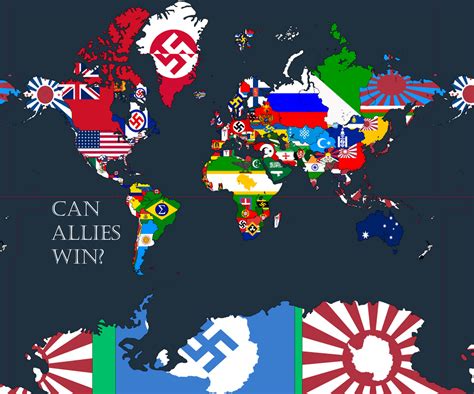 Endsieg - Allied Version 1945 (World Map) by GSNJ on DeviantArt