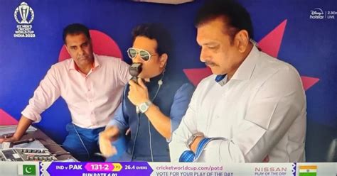 Sachin Tendulkar Took A Dig At Waqar Younis In The Commentary Box - The ...