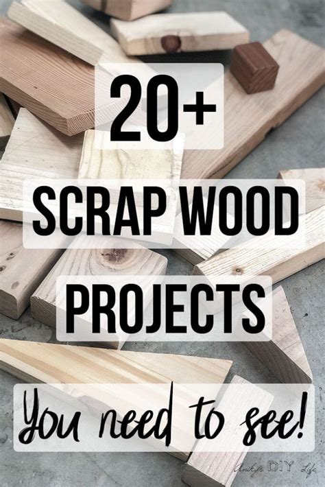 27 Simple Scrap Wood Projects For Beginners - Anika's DIY Life