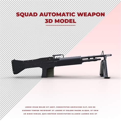 Premium PSD | Squad automatic weapon