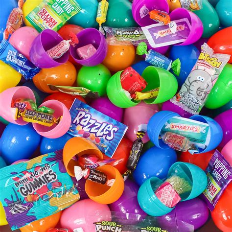 2 Candy Filled Easter Eggs 2-1/3" (500 PACK)