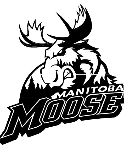 Manitoba Moose Logo PNG Transparent & SVG Vector - Freebie Supply