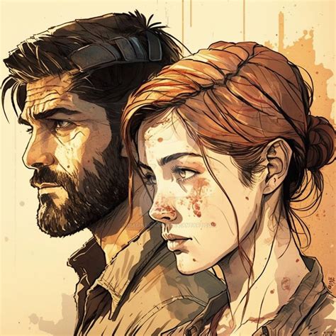 Joel and Ellie by ImagineAiArt99 on DeviantArt