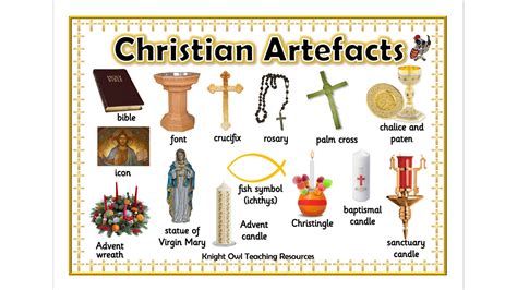 Christian Artefact Word Mat